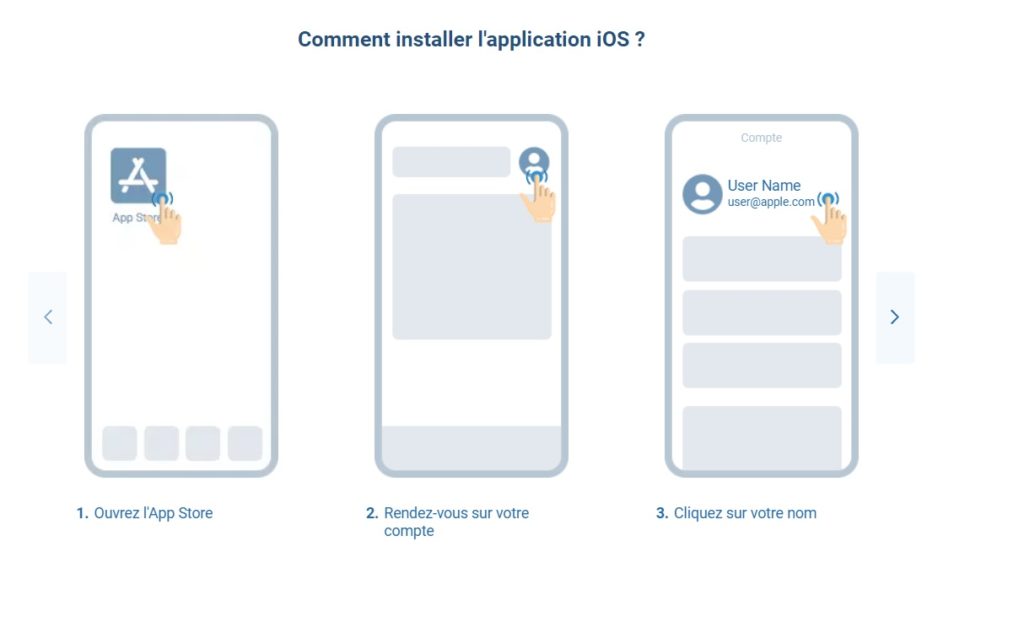 Comment installer iOS app
